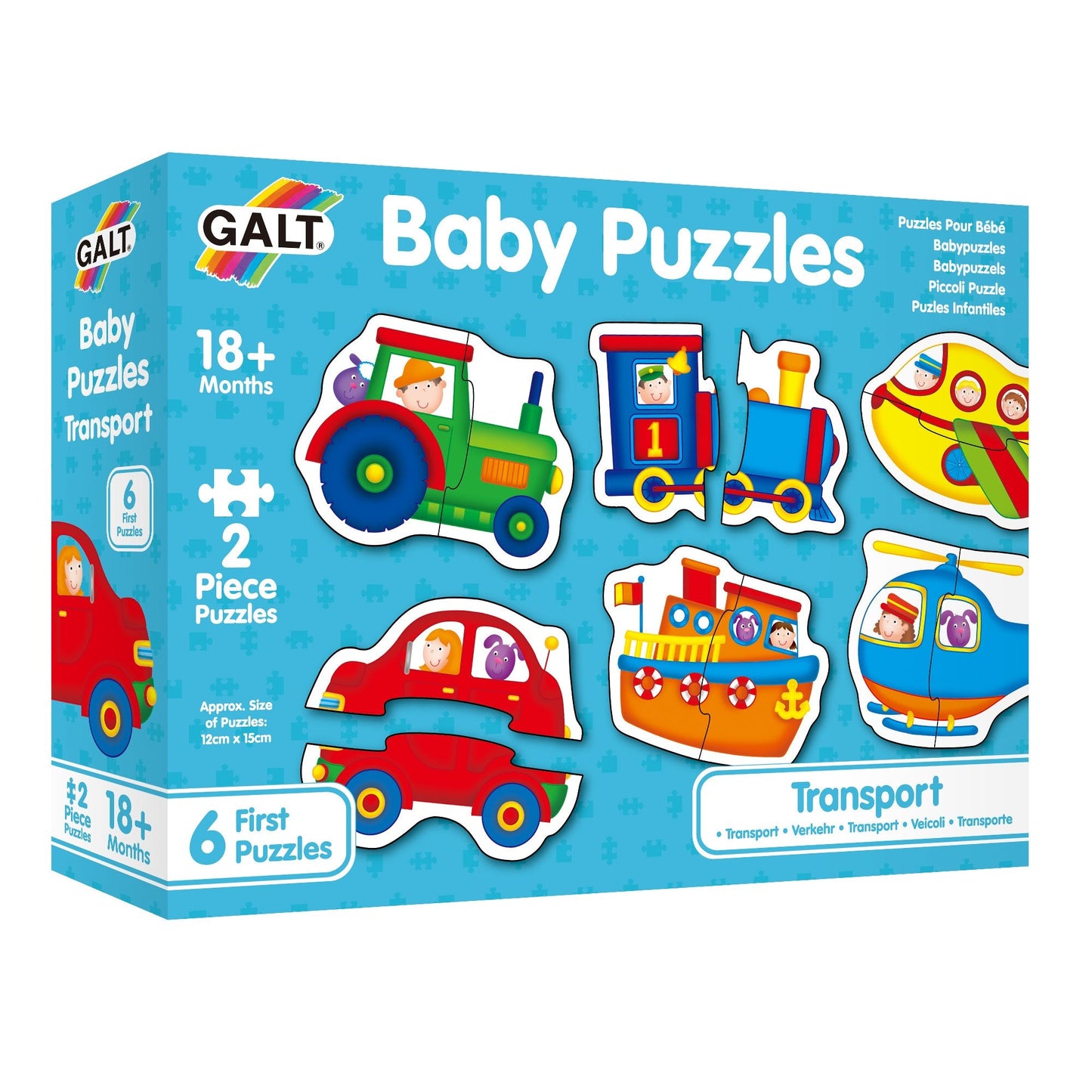Galt: Baby Puzzles - Transport
