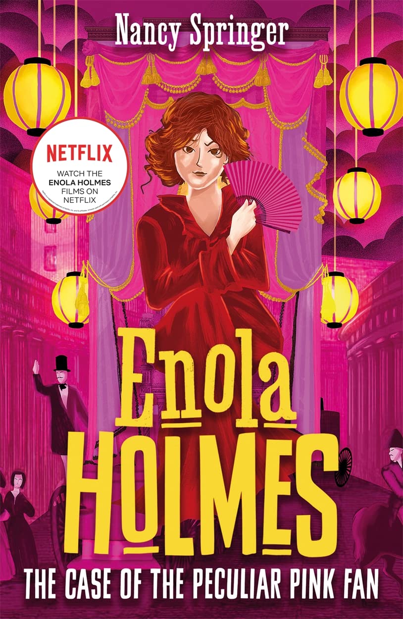 Enola Holmes 4: The Case of the Peculiar Pink Fan (Paperback)