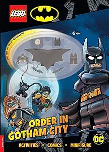 LEGO Batman: Order in Gotham City Activity Book (with LEGO Batman minifigure) (Paperback)