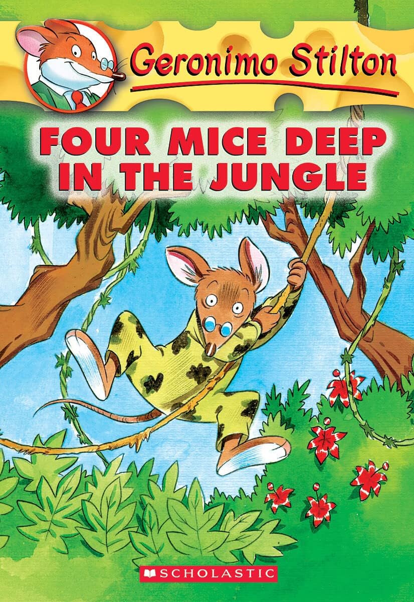 Geronimo Stilton 5: Four Mice Deep in the Jungle (Paperback)