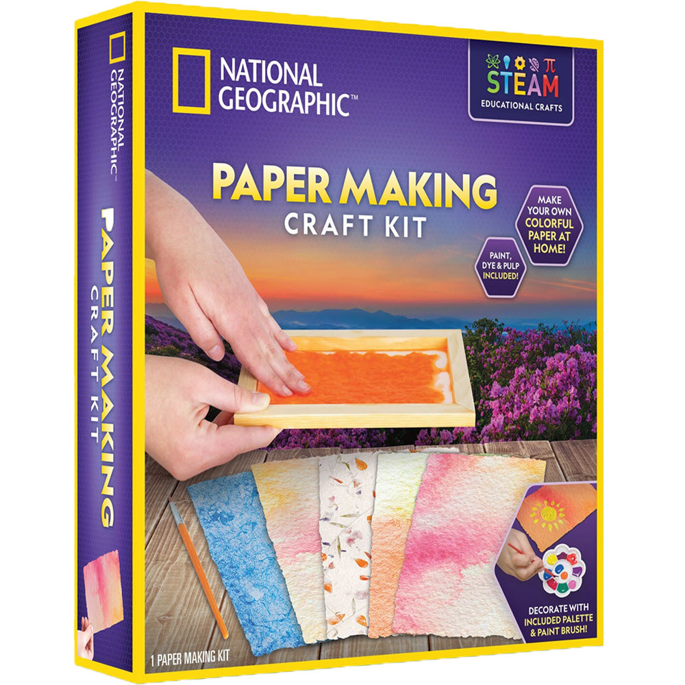 National Geographic Paper Making National Geographic Craft Kit