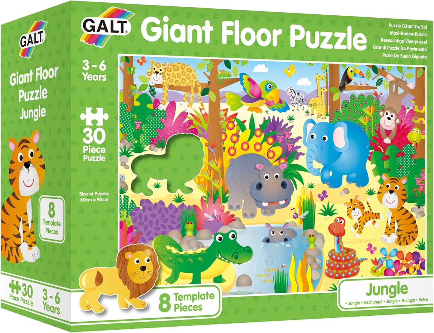 Galt: Giant Floor Puzzle - Dinosaurs