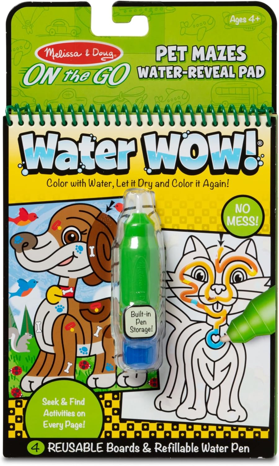Melissa & Doug: Water Wow! - Pet Mazes 9484