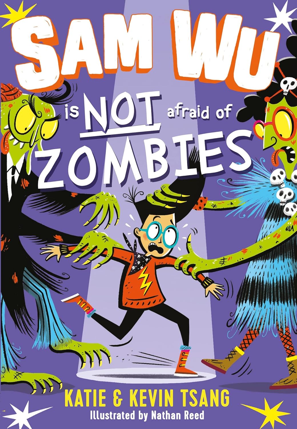Sam Wu is Not Afraid of Zombies! (Paperback)