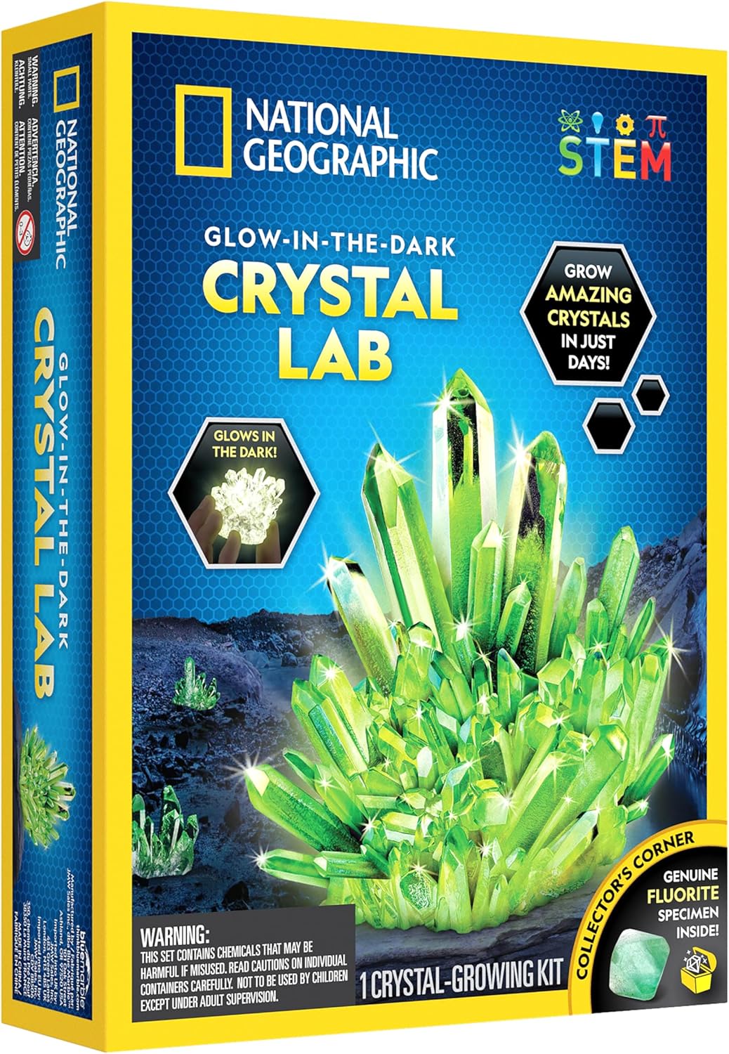 National Geographic Glow In The Dark Crystal Lab