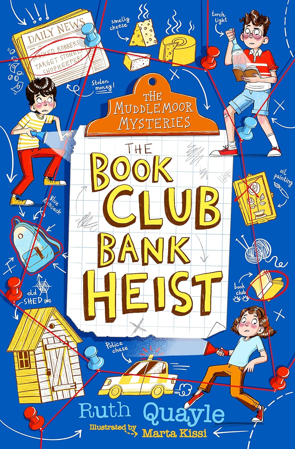 The Muddlemoor Mysteries: The Book Club Bank Heist (Paperback)