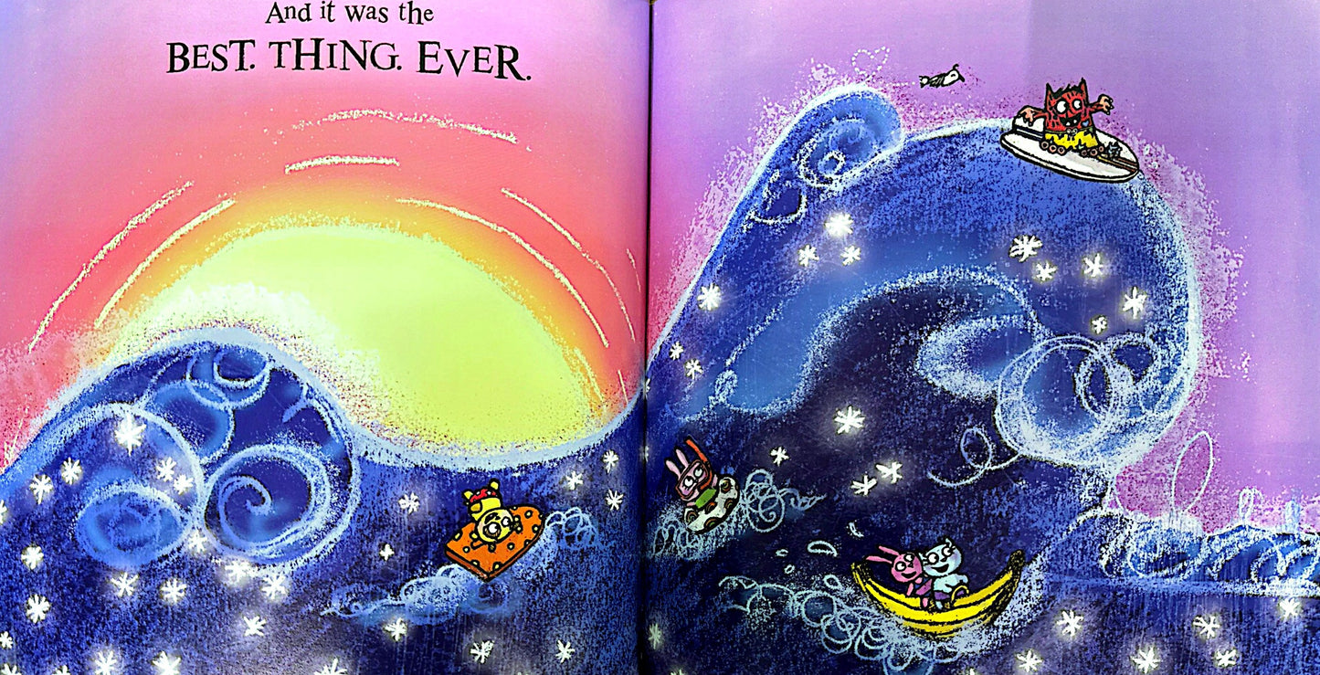Love Monster and the Extremely Big Wave (Paperback)