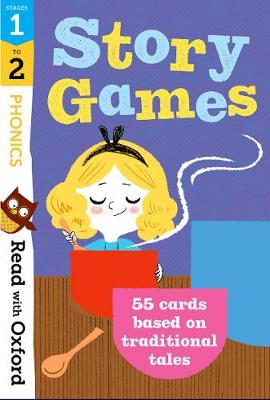 Read With Oxford: Stages 1-2: Phonics Story Games Flashcards (Cards)