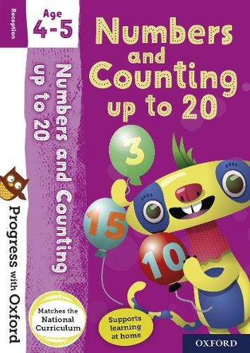 Progress With Oxford: Numbers And Counting Up To 20 Age 4-5 (Paperback)