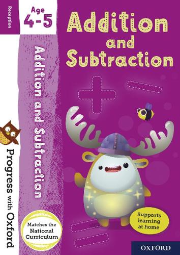Progress With Oxford: Addition And Subtraction Age 4-5 (Paperback)