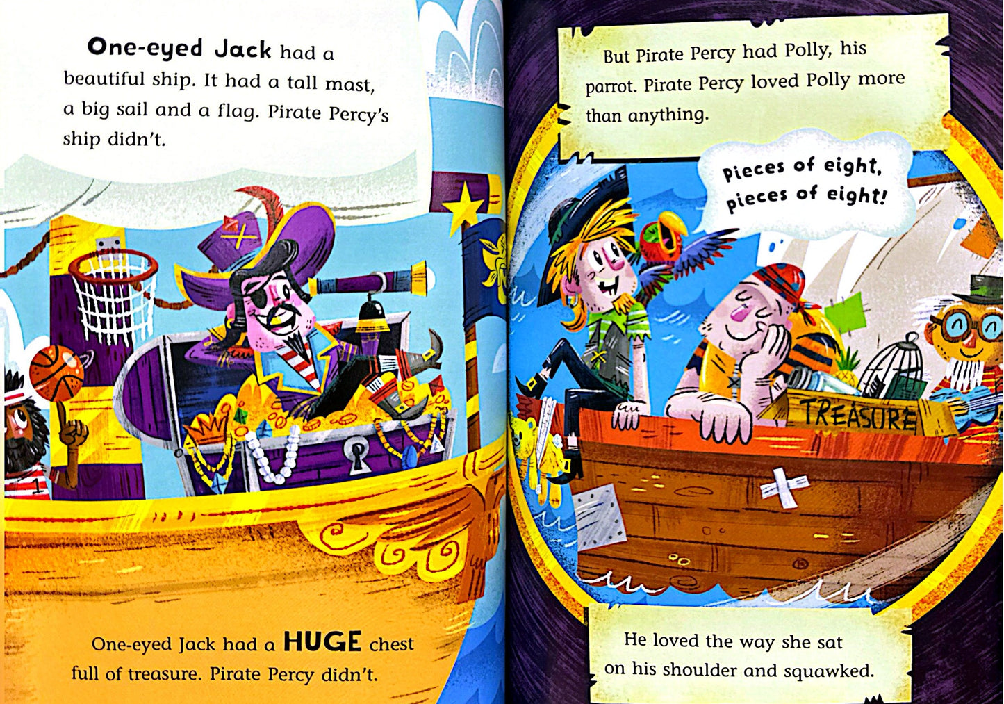 Read with Oxford: Stage 5: Pirate Percy's Parrot (Paperback)