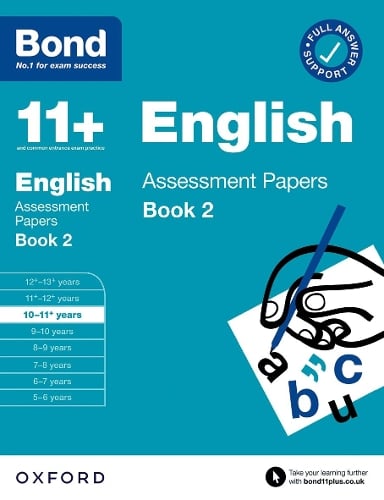 Bond 11+ English Assessment Papers 10-11 Years Book 2: For 11+ GL assessment and Entrance Exams (Paperback)