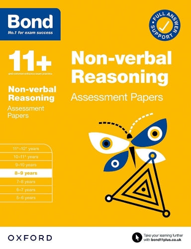 Bond 11+ Non-verbal Reasoning Assessment Papers 8-9 years (for GL Assessment & other 11 plus exams) (Paperback)