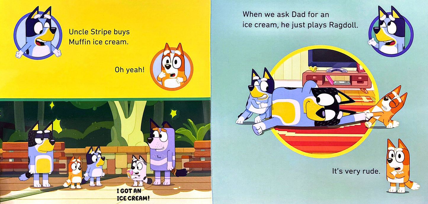 Bluey: I Love My Family (Board book)