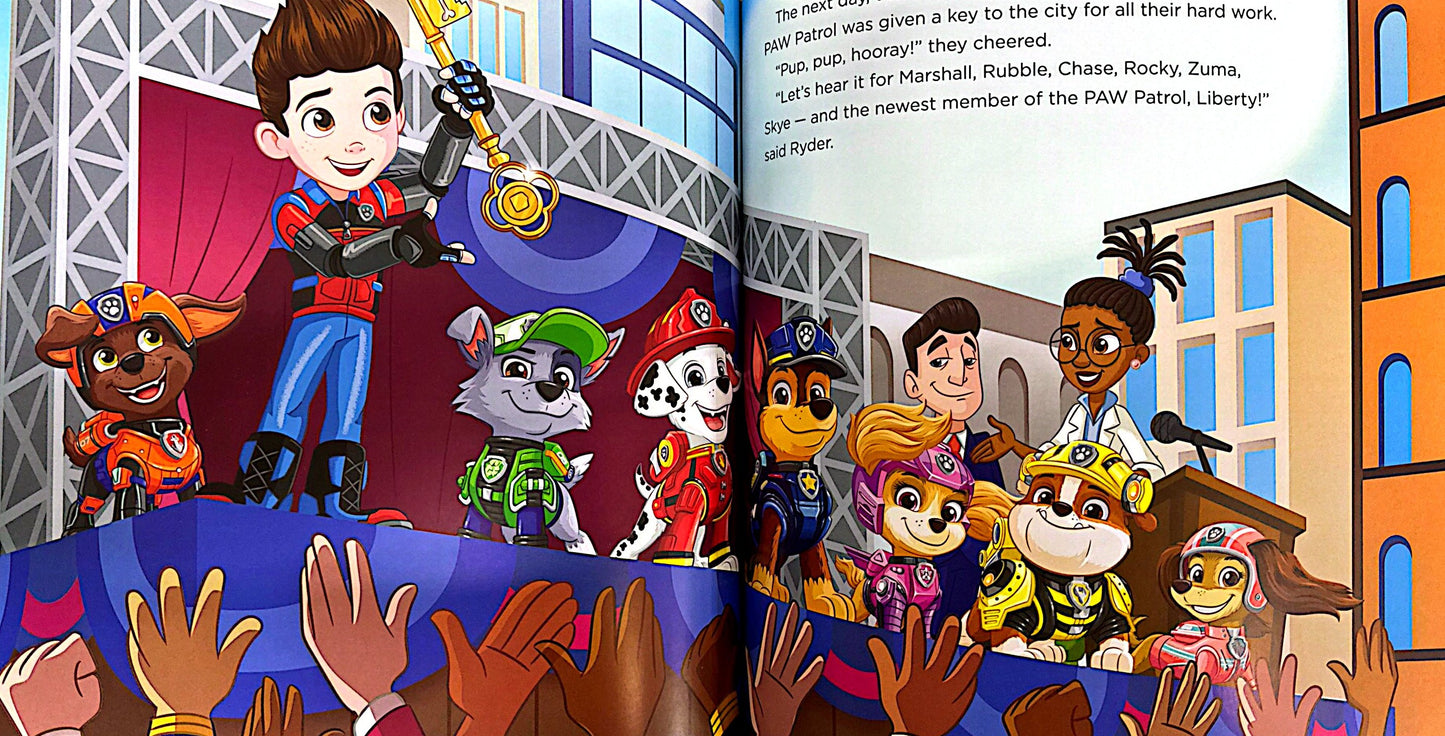 Paw Patrol Picture Book - The Movie: Big City Adventures (Paperback)