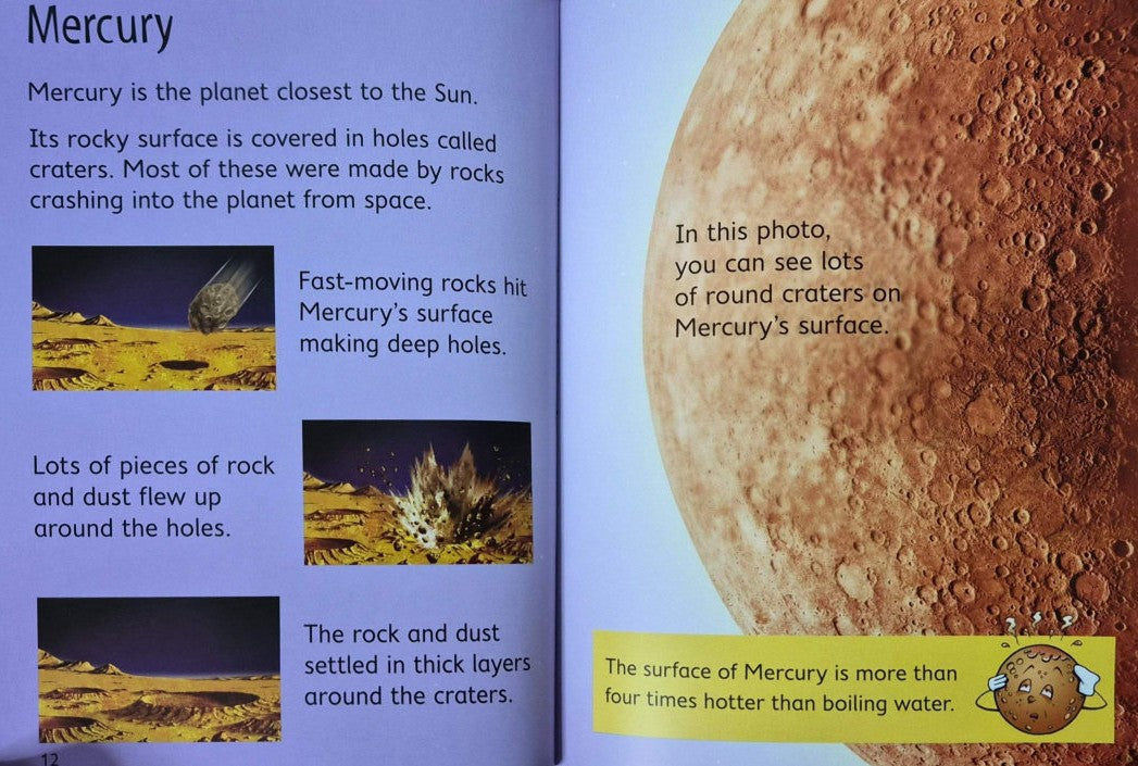 Usborne Beginners: Solar System (Hardback)