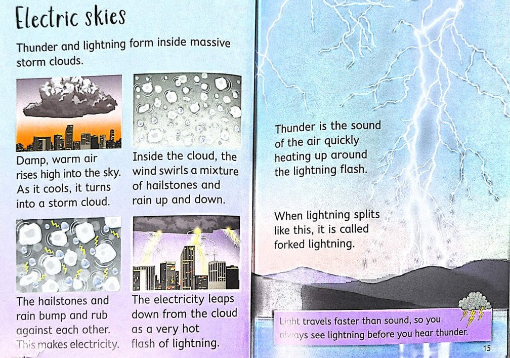 Usborne Beginners: Storms and Hurricanes (Hardback)