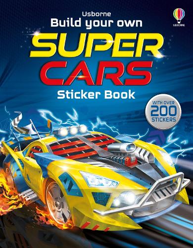 Build Your Own Supercars Sticker Book (Paperback)