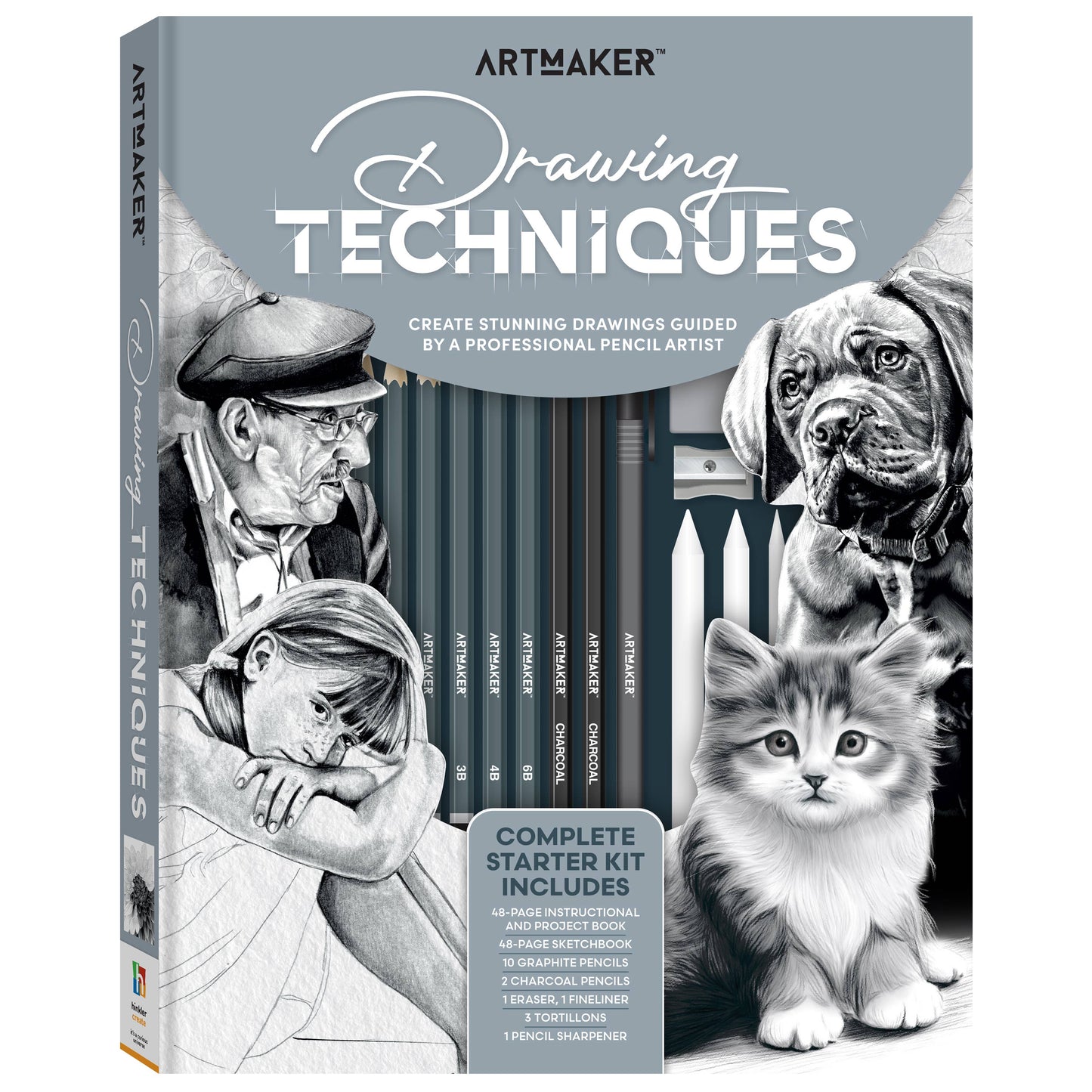 Art Maker Drawing Techniques (Hardback)