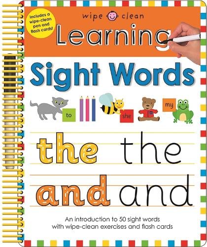 Priddy: Wipe Clean Learning Sight Words (Paperback)