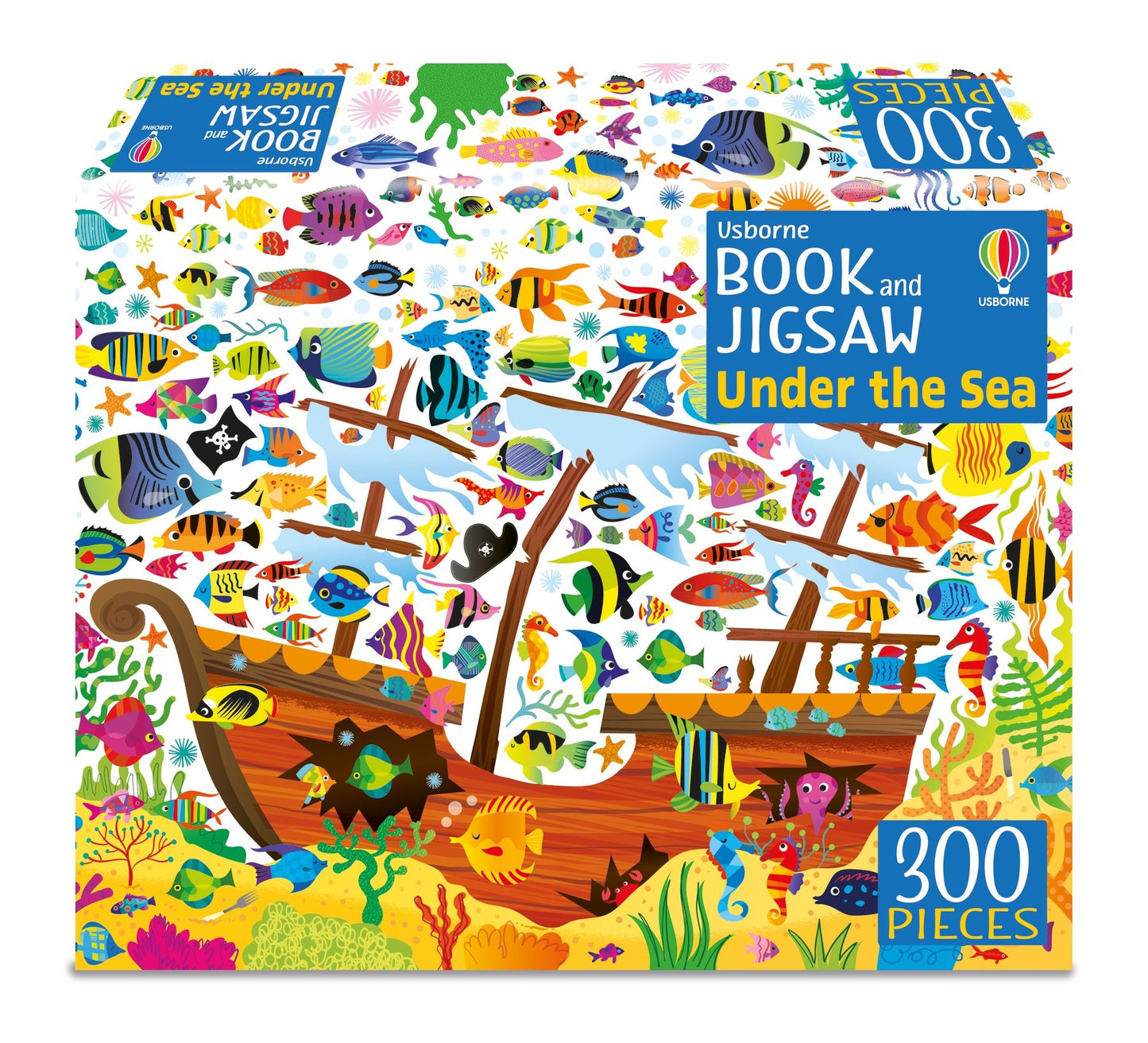 Usborne: Book and Jigsaw Under the Sea