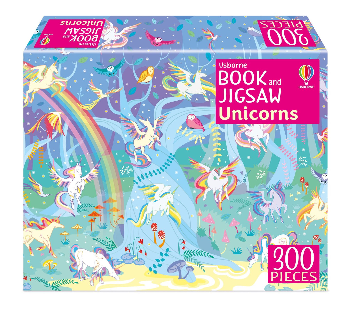 Usborne: Book and Jigsaw Unicorns