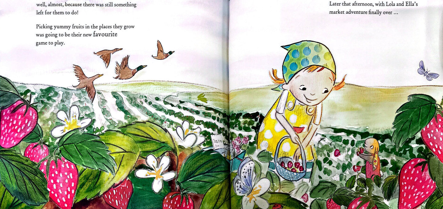 Hop Lola Hop: A Yummy Market Day Adventure (Paperback)