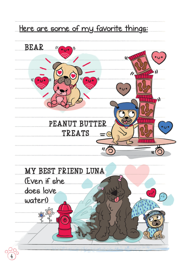 Diary of a Pug #3: Paws for a Cause (Paperback)