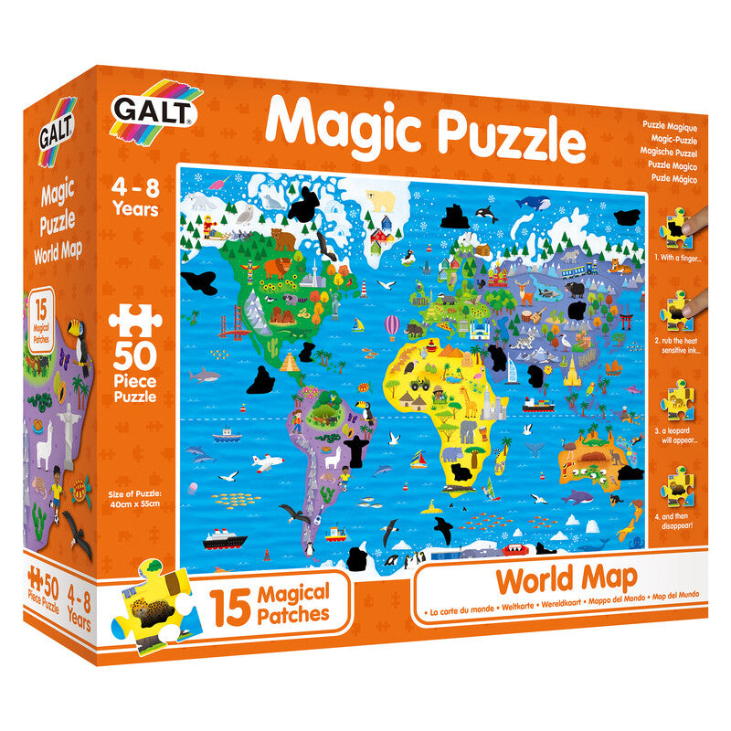 Galt: World Map Magic Puzzle