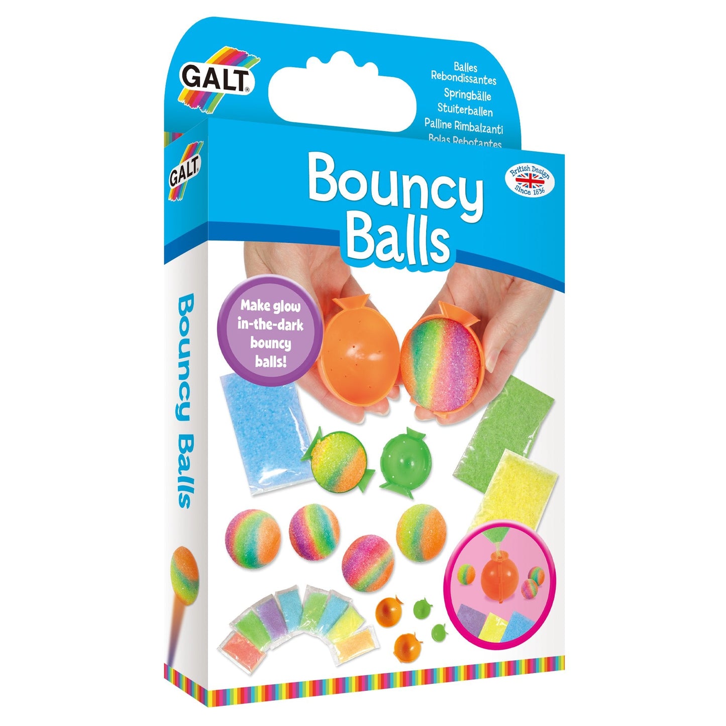 Galt: 
Bouncy Balls