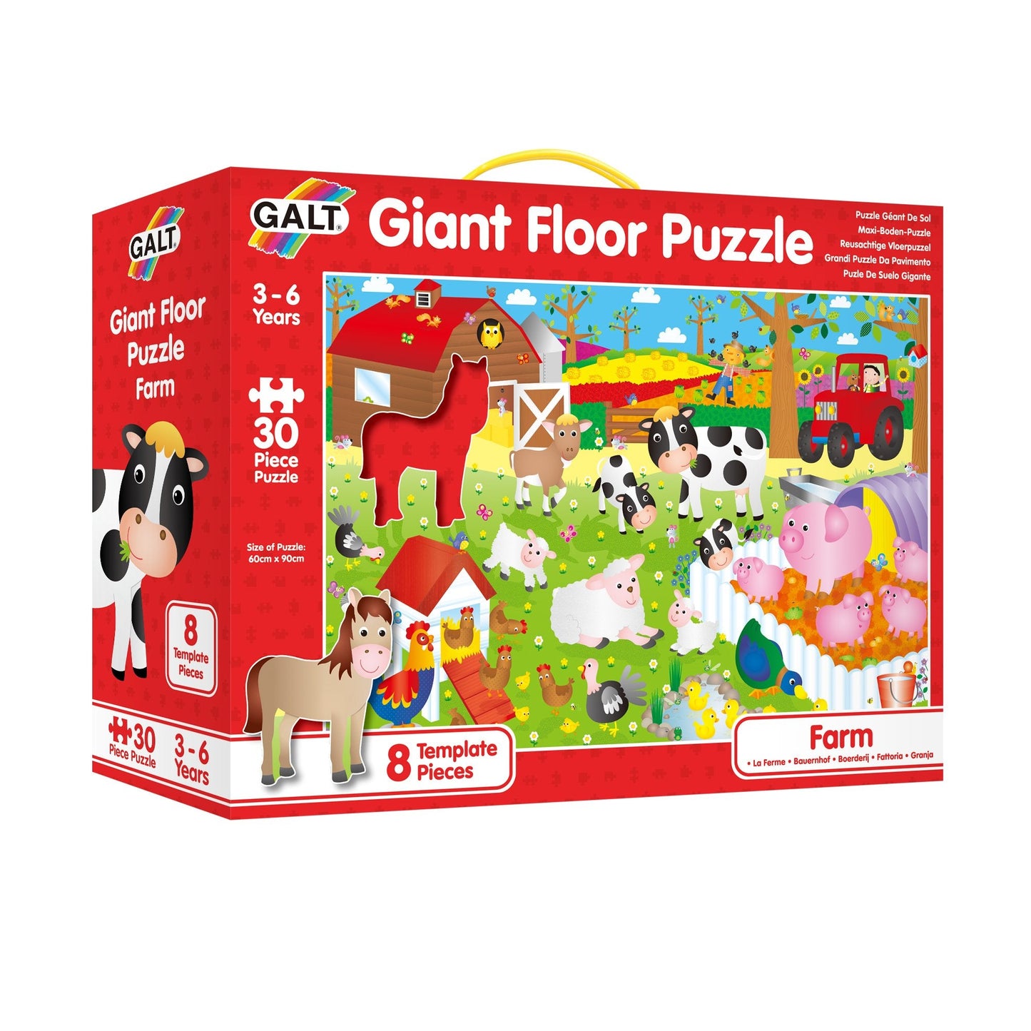 Galt: Giant Floor Puzzle - Farm