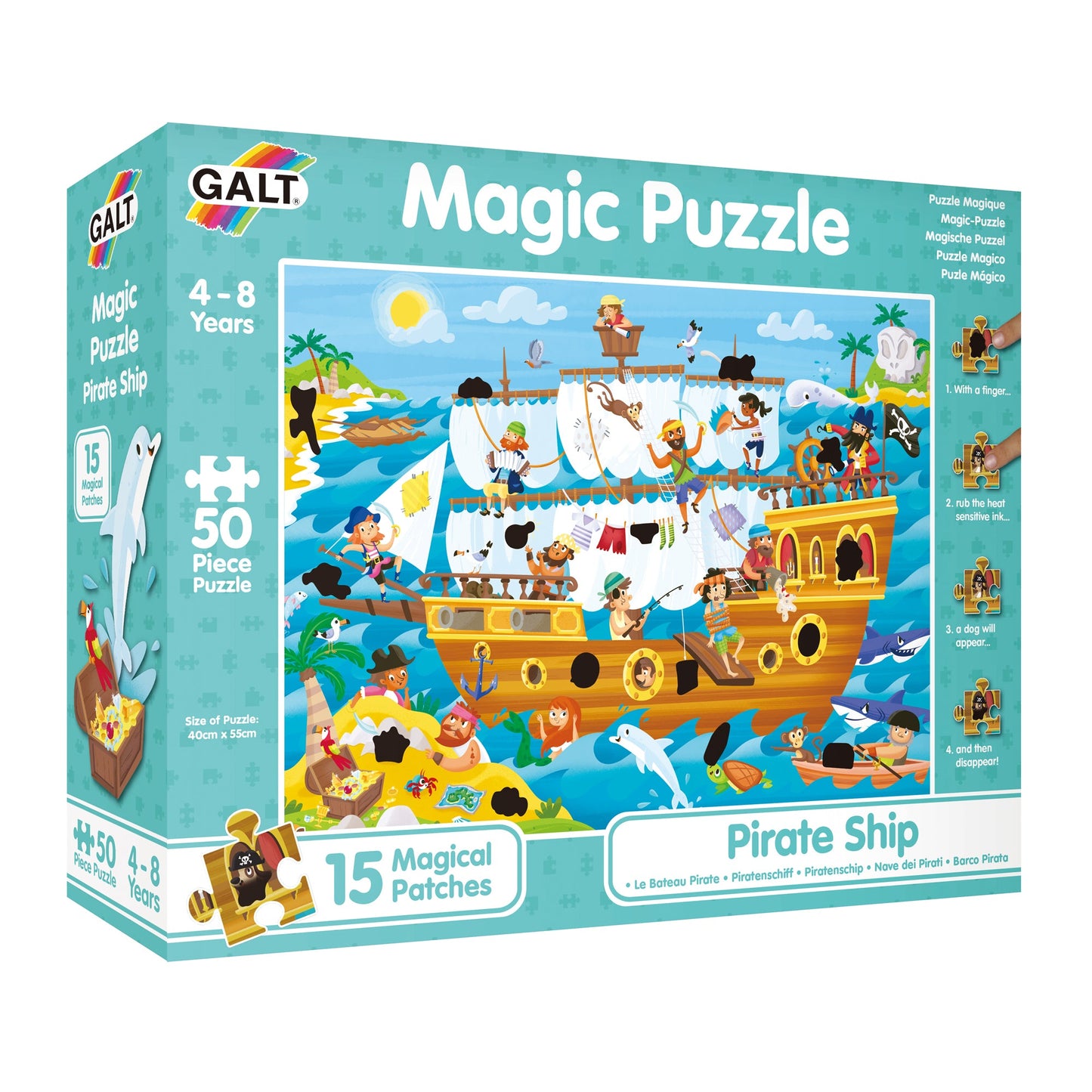 Galt: Pirate Ship Magic Puzzle