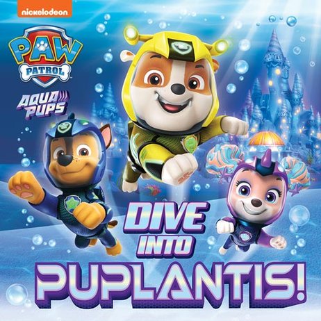 Paw Patrol Picture Book - Dive into Puplantis! (Paperback)