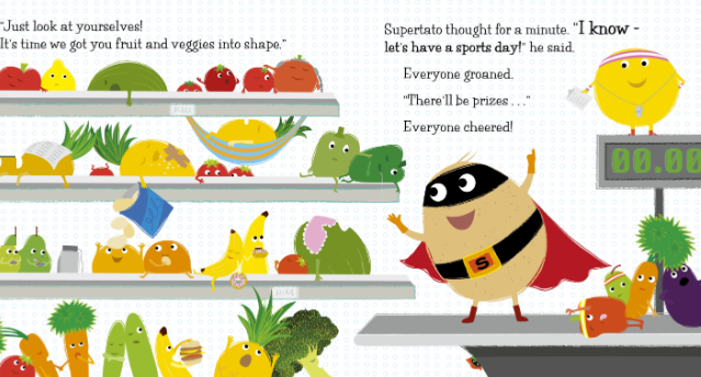 Supertato Run Veggies Run (Paperback)