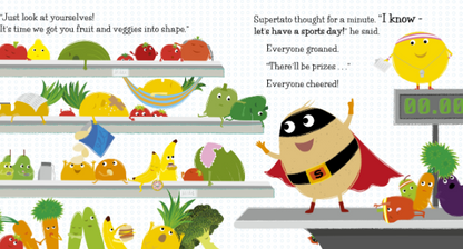 Supertato Run Veggies Run (Paperback)