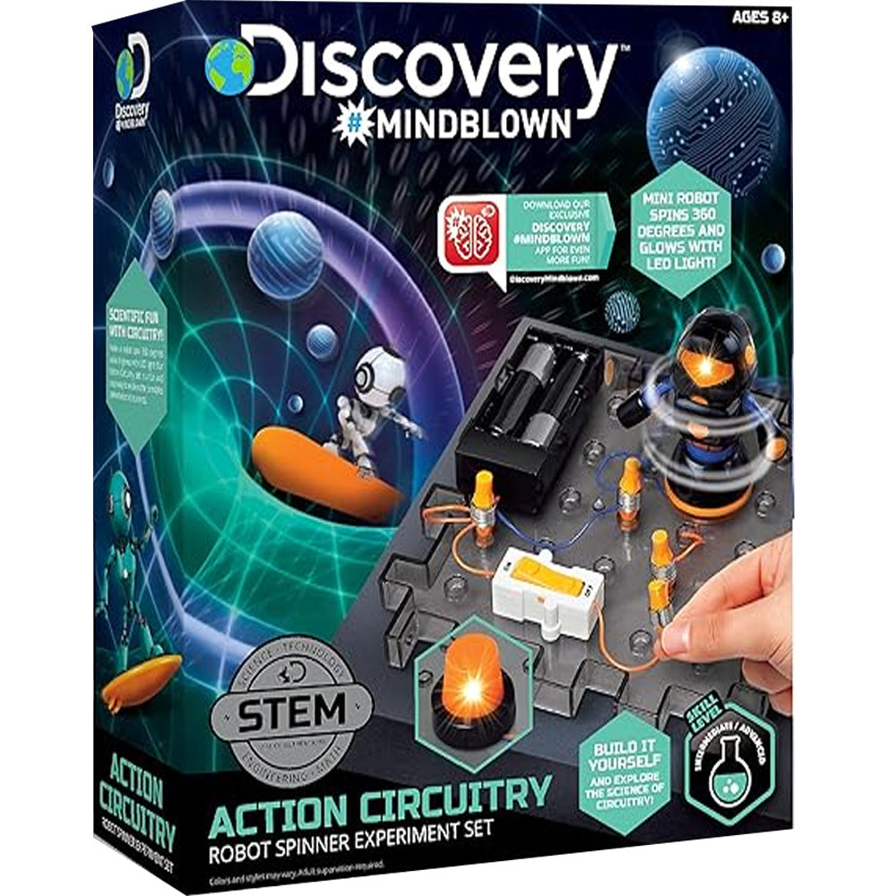 Discovery Toy Circuitry Action Experiment  - Robot Spinner