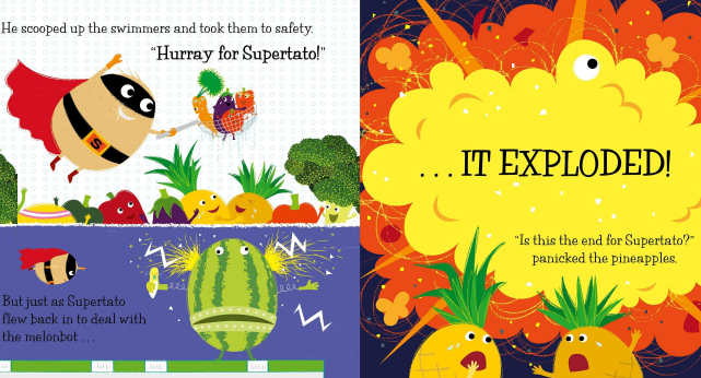 Supertato Run Veggies Run (Paperback)