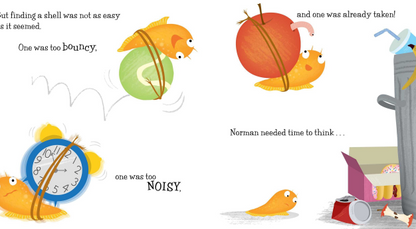 Norman the Slug with a Silly Shell (Paperback)
