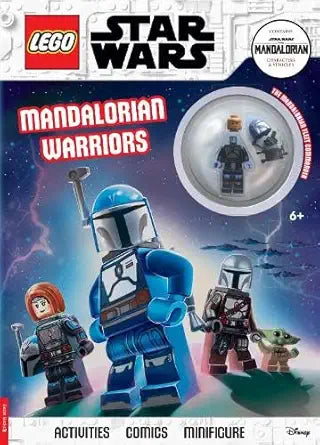 LEGO Star Wars: Mandalorian Warriors Activity Book (with Mandalorian Fleet Commander LEGO minifigure) (Paperback)