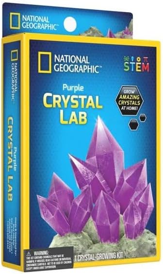 National Geographic Carded Purple Crystal Lab