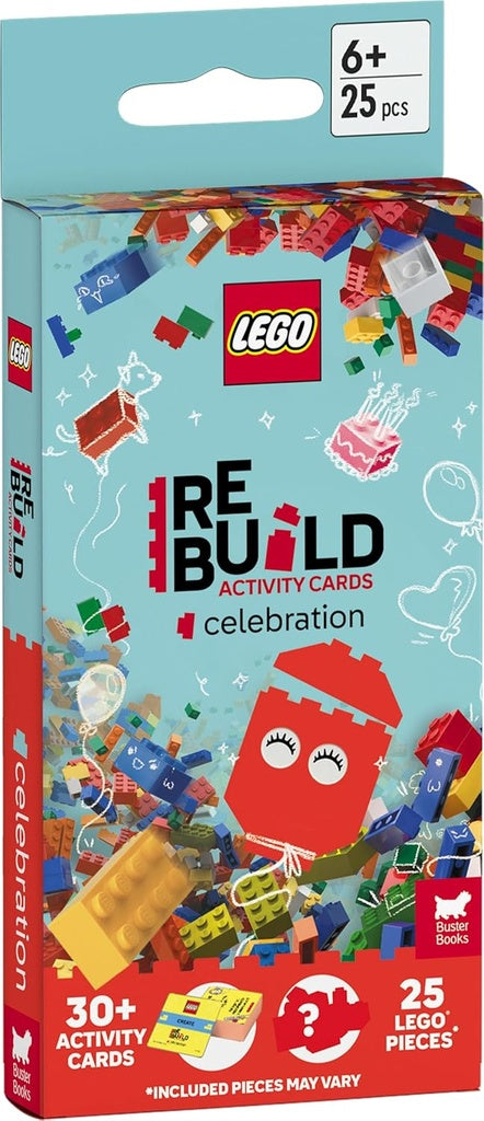 Lego Books Re-create Activity Cards Celebration