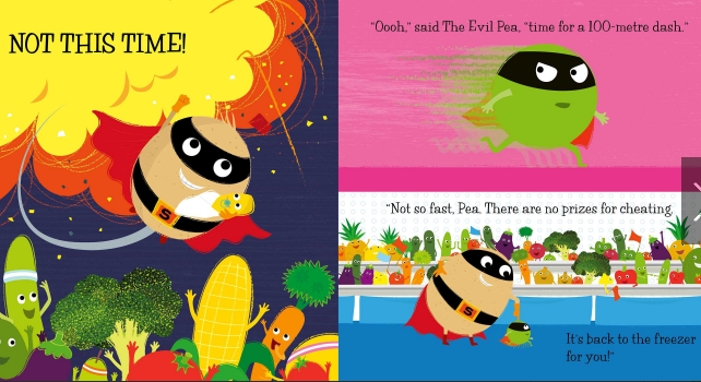 Supertato Run Veggies Run (Paperback)