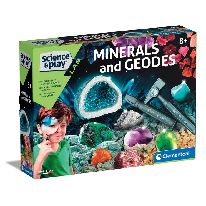 Clementoni Science & Play: Minerals & Geodes