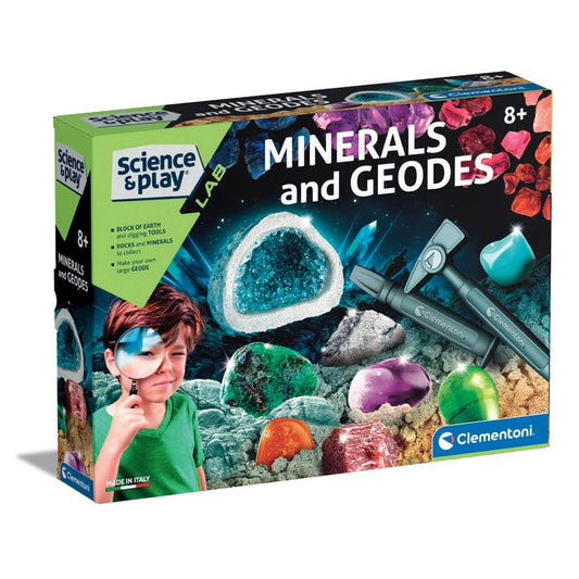 Clementoni Science & Play: Minerals & Geodes