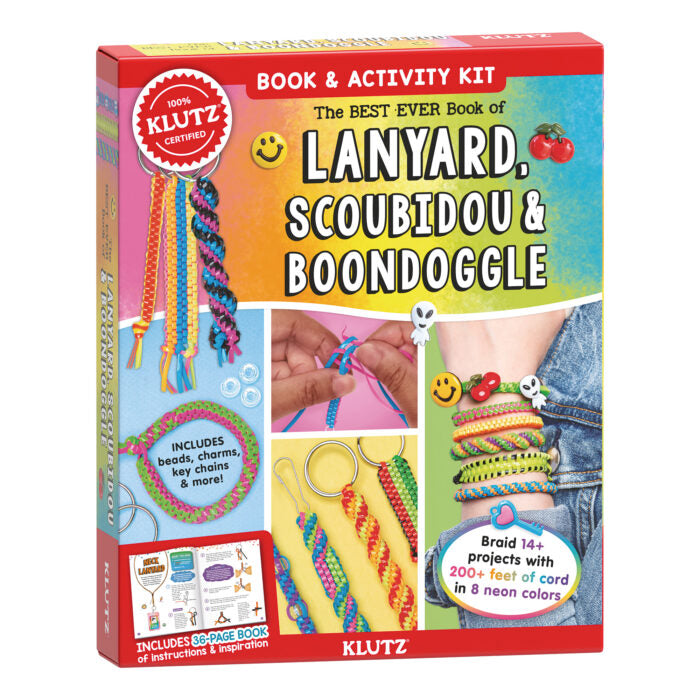 Klutz: Best Ever Book Of Lanyard, Scoubidou And Boondoggle