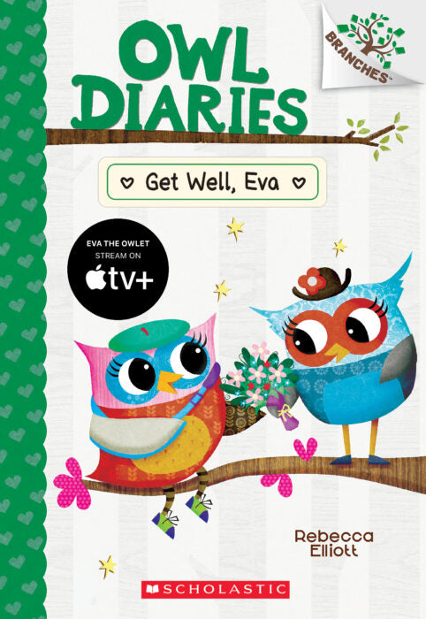 Owl Diaries #16: Get Well, Eva (Paperback)
