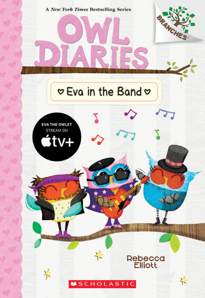 Owl Diaries #17: Eva in the Band (Paperback)