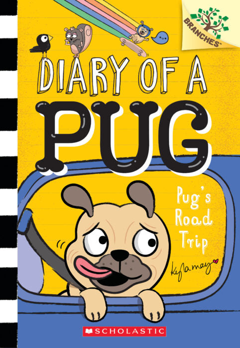 Diary of a Pug #7: Pug's Road Trip (Paperback)