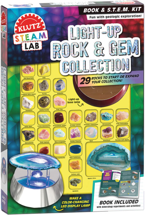 Klutz: Light-up Rocks & Gem Collection