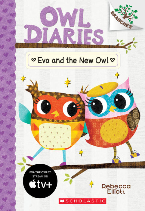 Owl Diaries #4: Eva and the New Owl (Paperback)